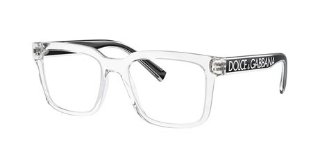 dolce and gabbana transparent glasses|dolce and gabbana clear eyewear.